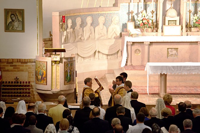 Assumption of the Virgin Mary, St. Benedict Catholic Church, August 2012