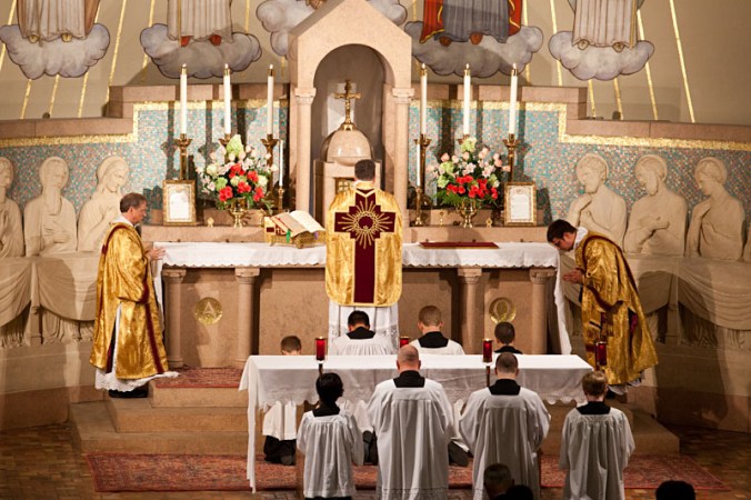 Assumption of the Virgin Mary, St. Benedict Catholic Church, August 2012