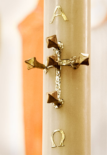 Baptismal candle, 2013