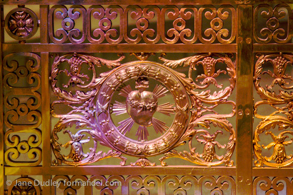 The Sacred Heart. Another detail from the Cathedral.